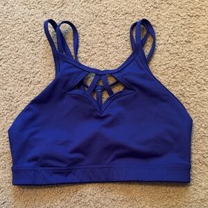 Victoria’s Secret Sport Women's Blue Strappy Sports Bra
